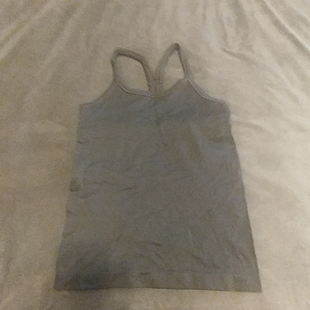 Medium dark grey Morera Tank top